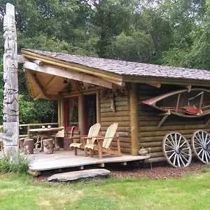 D'hôte Atypique Trappeur West Little Ranch Couette-café